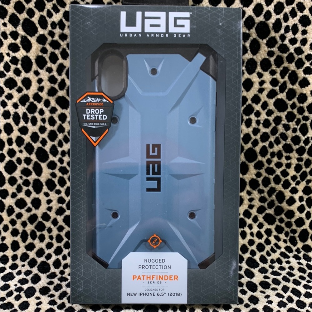 11 Pro Max and the iPhone XS Max UAG Pathfinder iPhone Case - Blue